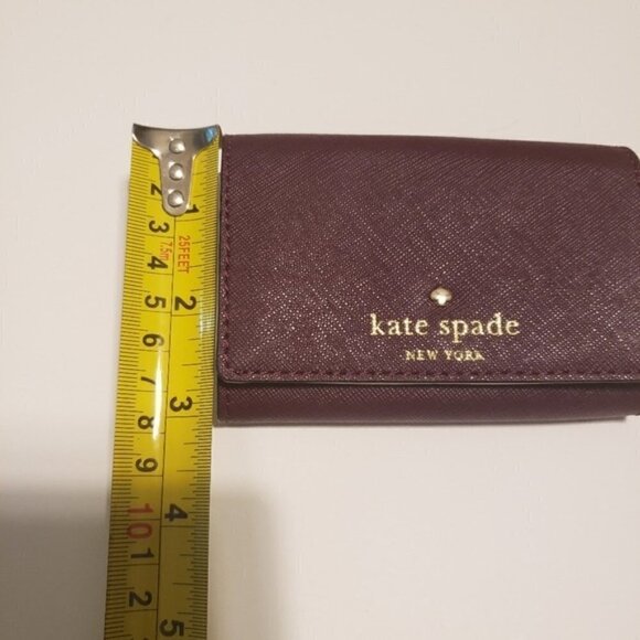 Kate spade Mika’s pond Christine  Deep Plum wallet - Picture 4 of 6